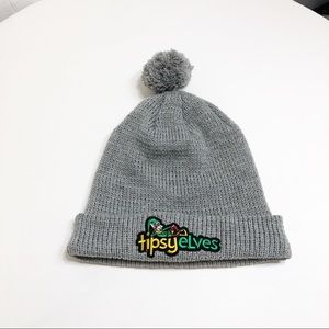 Tipsey Elves Gray Knit Cap